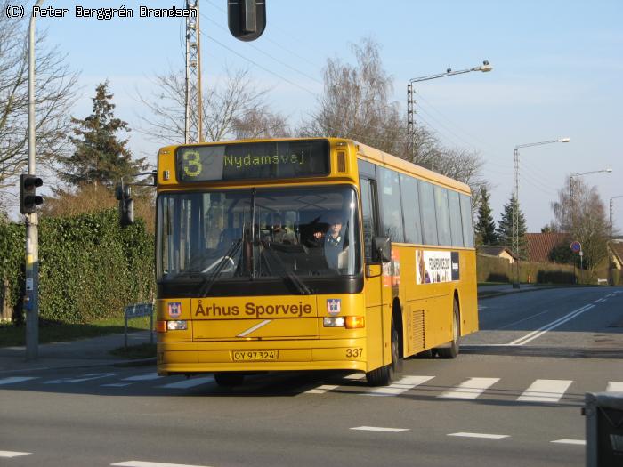 Århus Sporveje 337, Vorregårds Allé