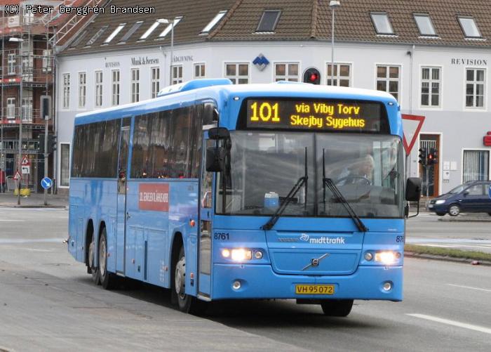 Arriva 8761, Viby Torv - Rute 101