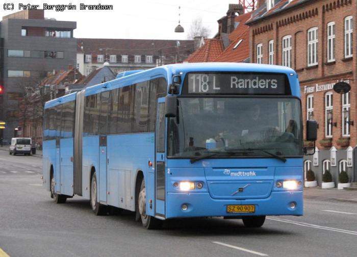 De Grønne Busser 2, Sønder Allé, Århus - Rute 118L