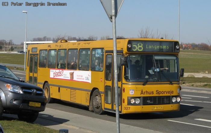 Århus Sporveje 327, Mejlbyvej