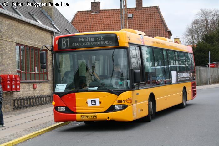 Arriva 1694, Gentofte St. - S-togslinie B1