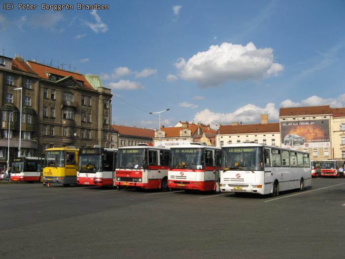 Karosa-opstilling, Na Knízecí