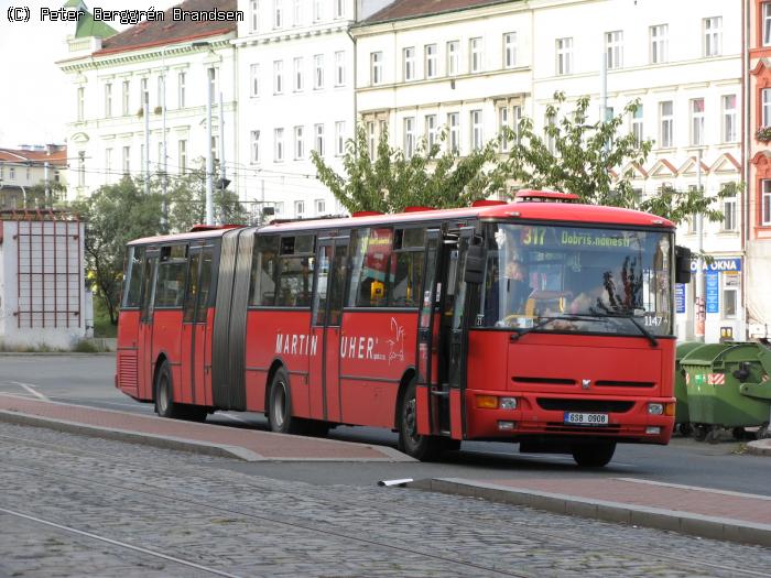 Martin Uher 1147, Praha-Smíchov - Linie 317