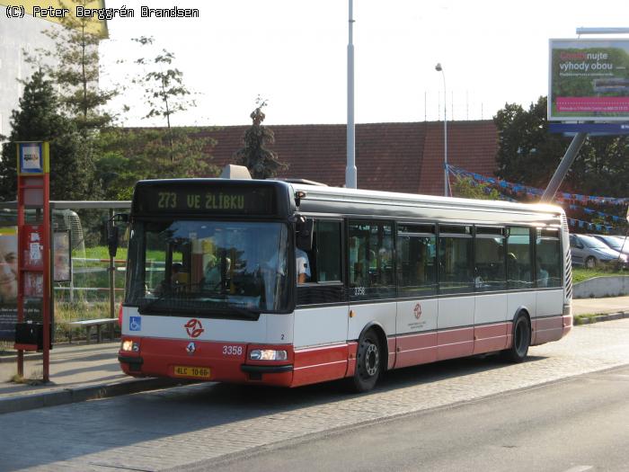 DP Praha 3358, Hloubetín - Linie 273