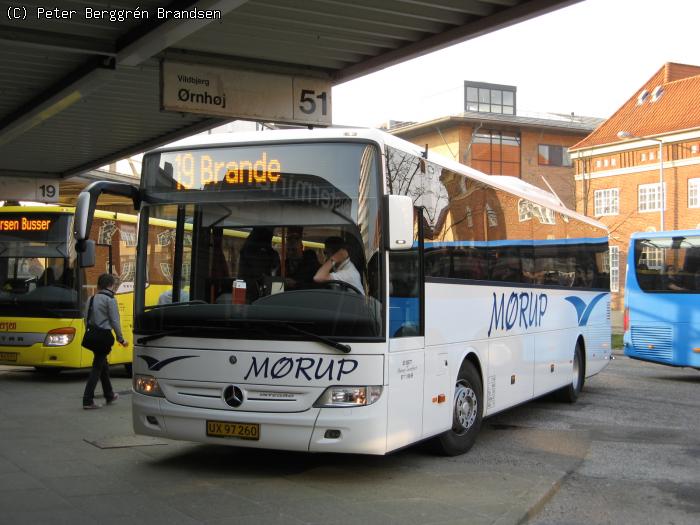 Mørup UX97260, Herning Rutebilstation