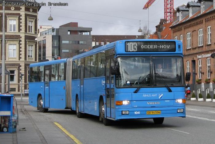 Arriva 104, Sønder Allé, Århus