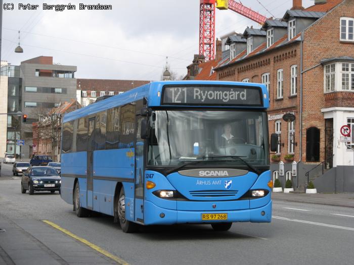 Wulff Bus 3247, Århus Rutebilstation