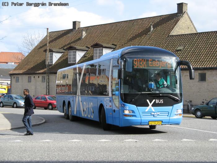 PP Busselskab 122, Århus Rutebilstation