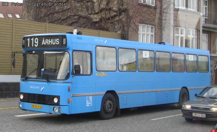 Wulff Bus 3142, Skolebakken, Århus