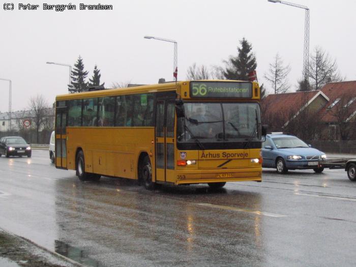 Århus Sporveje 353, Grenåvej/Veri Centret