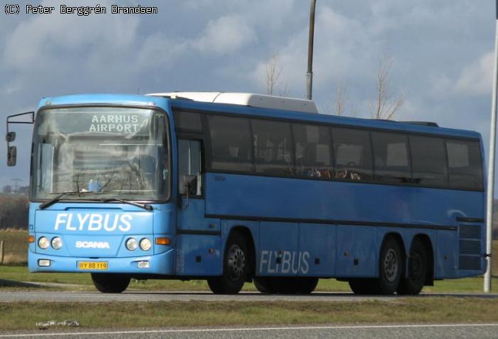 Arriva 8673, Grenåvej, Egå - Flybus