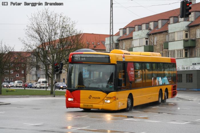 Arriva 1858, Sjælør Boulevard - Linie 4A