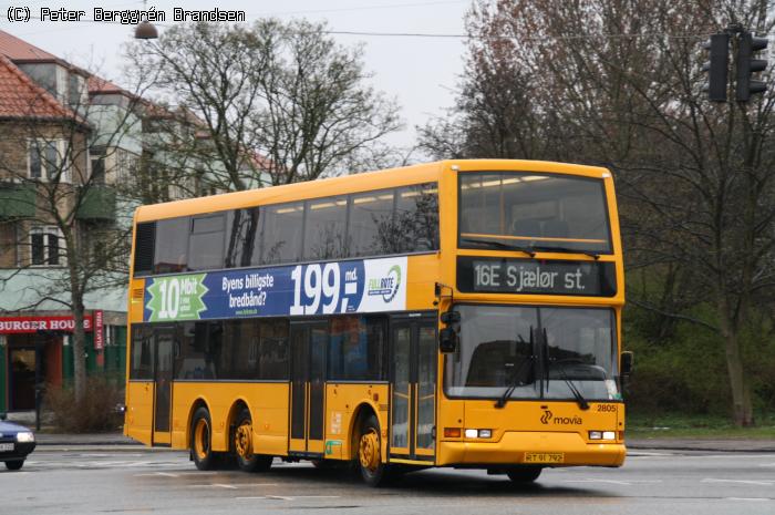 City Trafik 2805, Sjælør Boulevard - Linie 16E