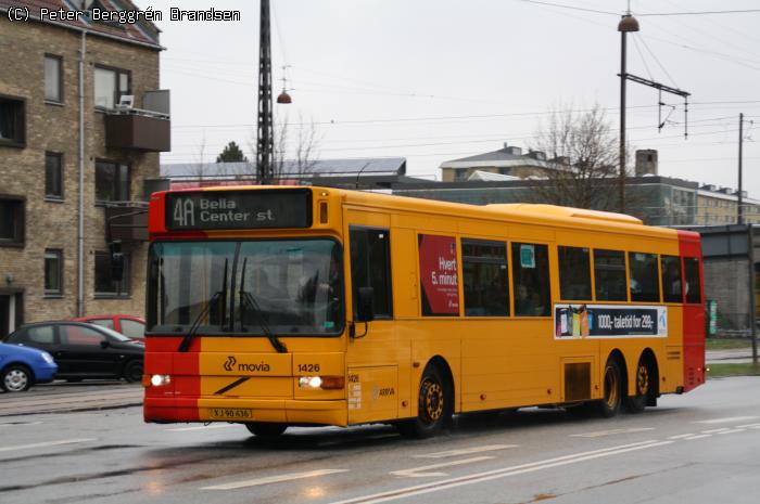 Arriva 1426, Sjælør Boulevard - Linie 4A