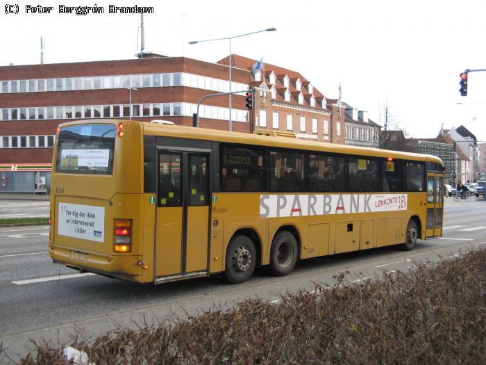 Århus Sporveje 634, Nørrebrogade - Linie 1