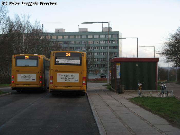 Århus Sporveje 120 & 124, Frydenlund - Linie 24 & 24