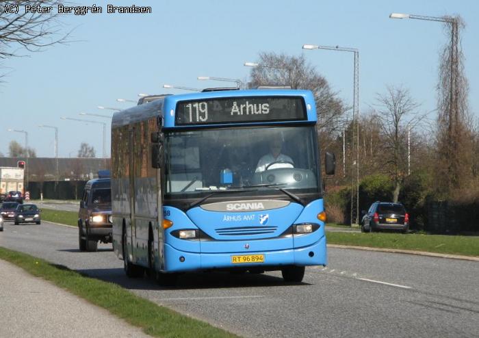 Wulff Bus 3258, Grenåvej, Egå