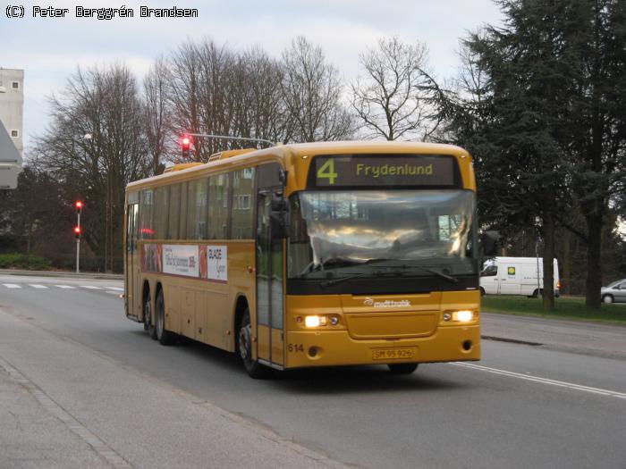 Århus Sporveje 614, Fuglebakkevej - Linie 4