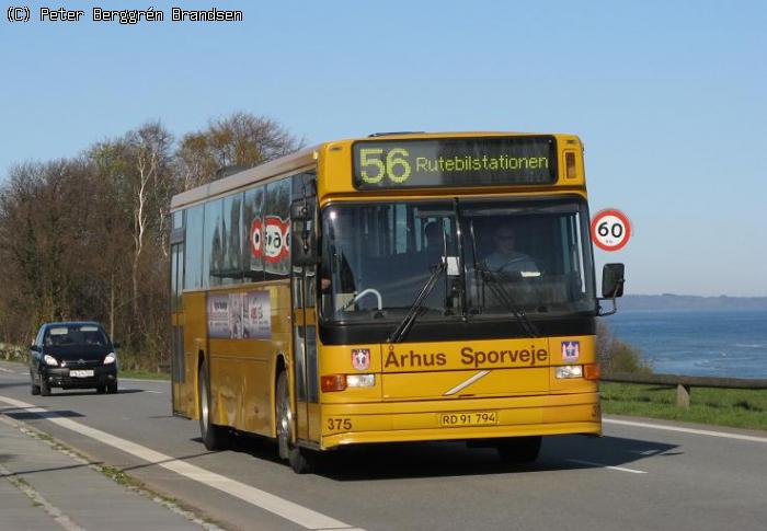 Århus Sporveje 375, Egå Strandvej