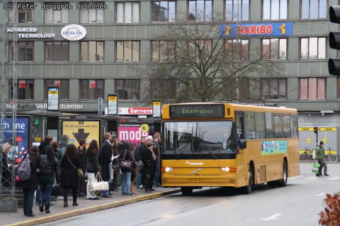 Århus Sporveje 385, Banegårdspladsen - Linie 14 Ekstra