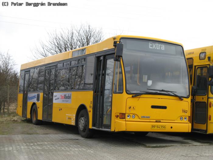 Arriva 1162, Garagen i Esbjerg