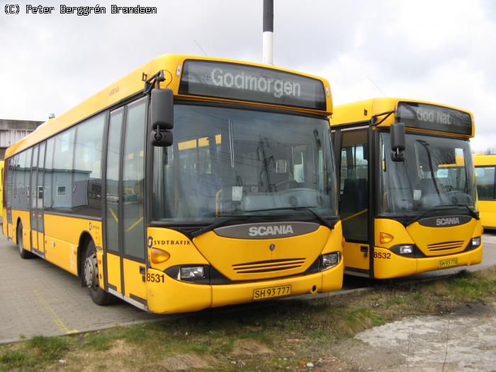 Arriva 8531 & 8532, Garagen i Esbjerg