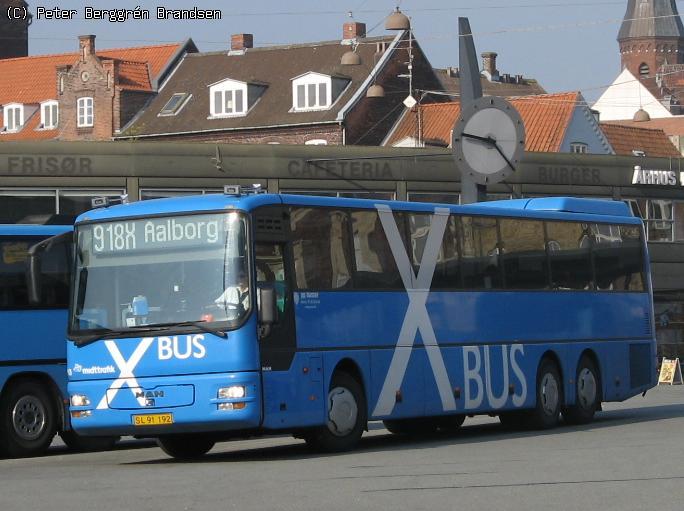 PP Busselskab 110, Århus Rutebilstation