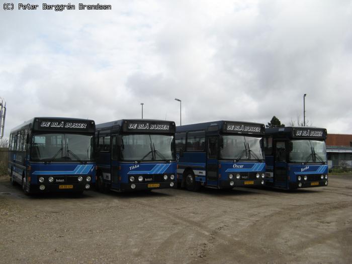 De Blå Busser ''Basse'', ''Tikka'', ''Oscar'' & ''Bertha'', Esbjerg V