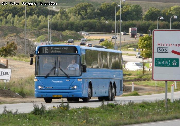 De Grønne Busser 17, Randersvej, Skejby - Rute 115
