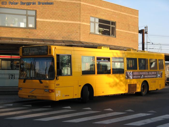 Arriva 1020, Roskilde St.