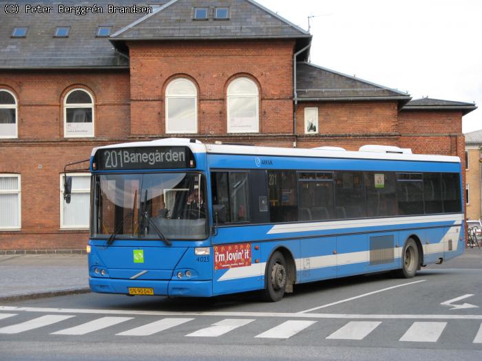 Arriva 4025, Odder Station - Linie 1