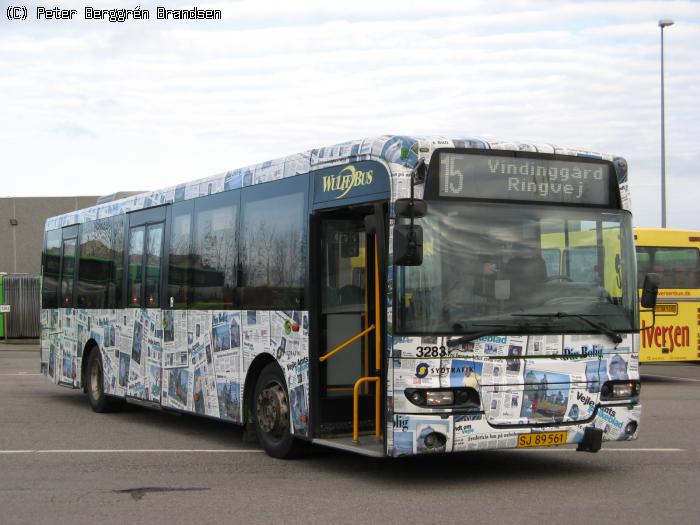 Wulff Bus 3283, Garagen i Vejle