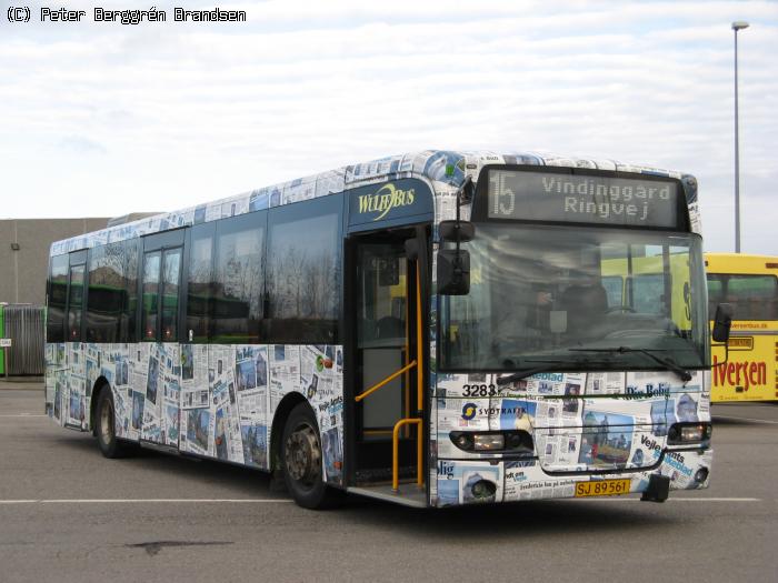 Wulff Bus 3283, Garagen i Vejle