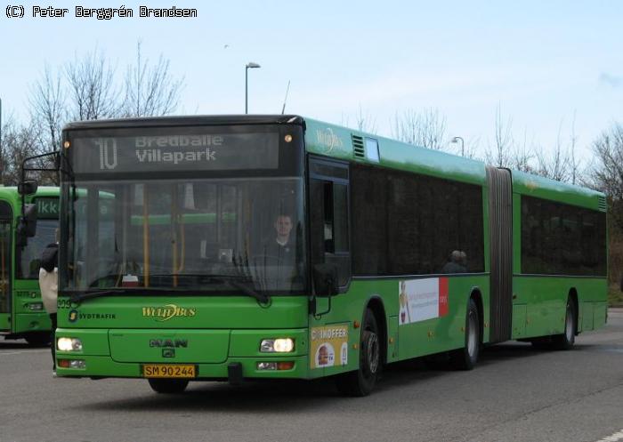 Wulff Bus 3309, Garagen i Vejle