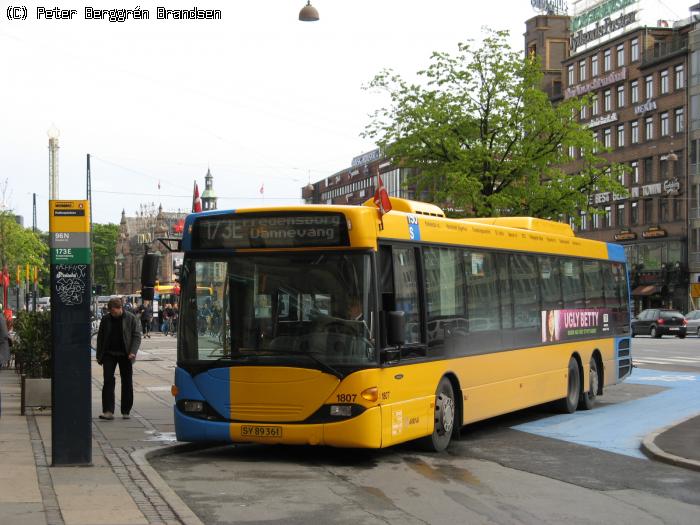 Arriva 1807, Københavns Rådhusplads