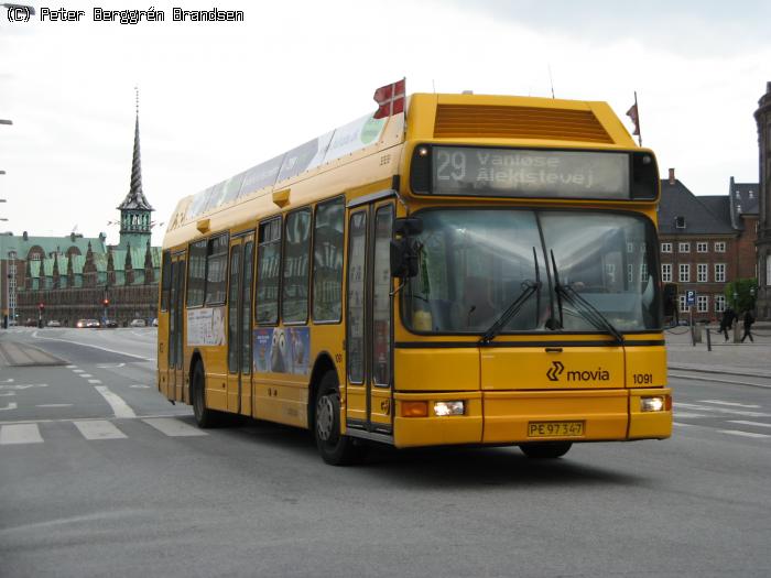 Arriva 1091, Børsgade, København