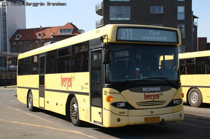 Iversen Busser 5059, Vejle Trafikcenter - Rute 311