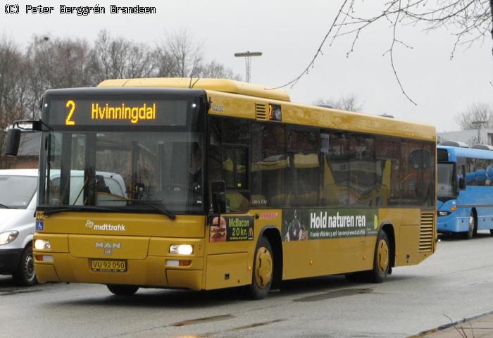 Pan Bus 8302, Silkeborg Station - Linie 2