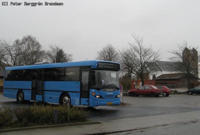 De Grønne Busser 36, Gjern v. Kirken - Rute 223