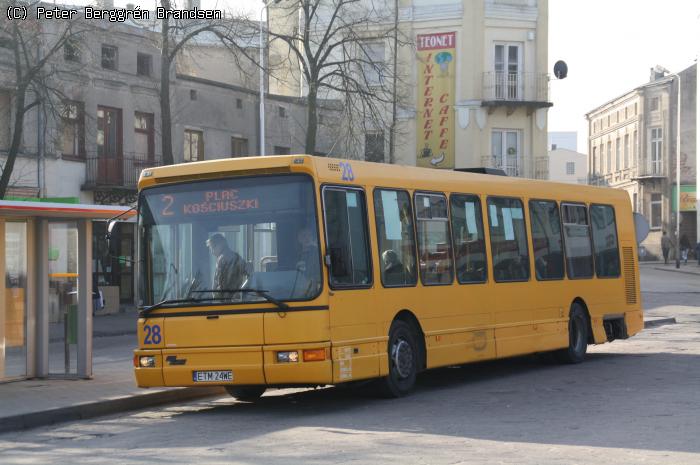 MZK Tomaszów Mazowiecki 28, Tomaszów Mazowiecki - Linie 2