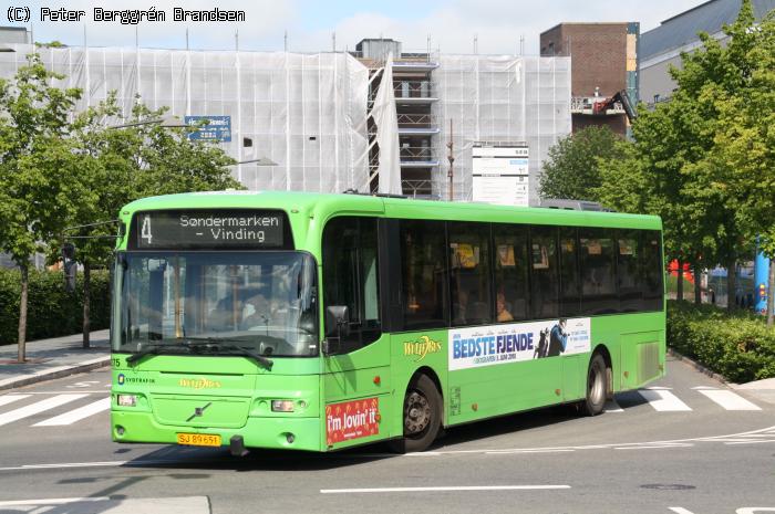 Arriva 3275, Vejle Trafikcenter - Linie 4