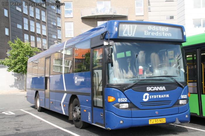 Tide Bus 8522, Vejle Trafikcenter - Rute 207