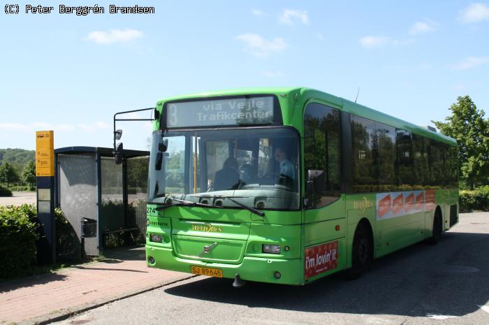 Arriva 3274, DGI-Huset - Linie 3