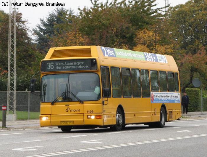 Arriva 1499, Englandsvej, Tårnby - Linie 36