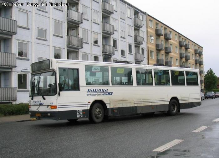 Papuga Bus 44, Fredericia St. - Rute 216