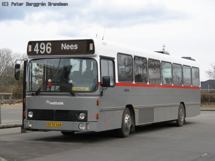 Arriva 8585, Flynder Skole, Bækmarksbro - Rute 496