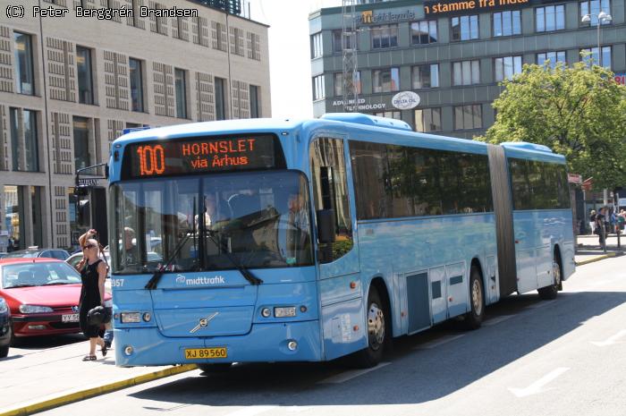 Arriva 2957, Banegårdspladsen, Århus - Rute 100