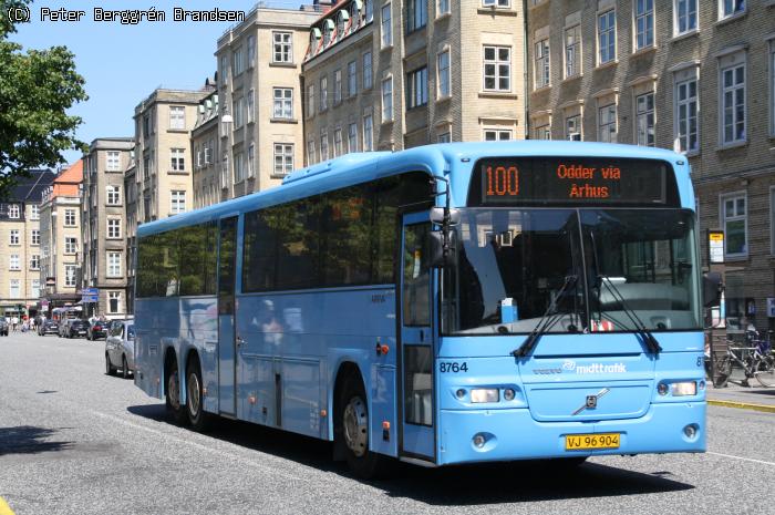 Arriva 8764, Park Allé, Århus - Rute 100