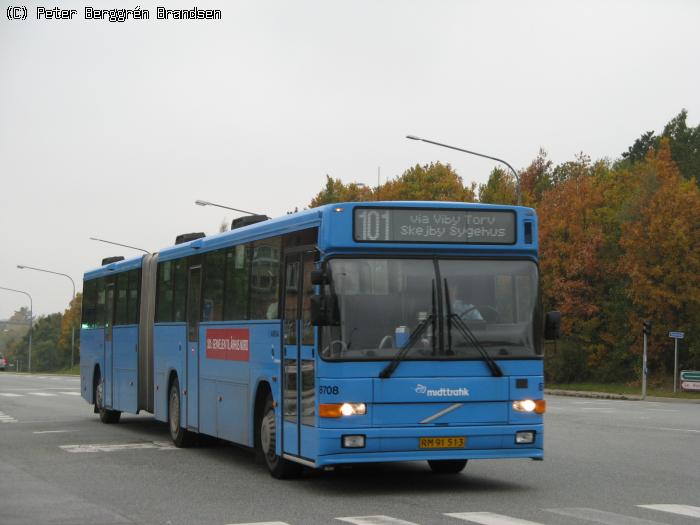 Arriva 8708, Skanderborg St. - Rute 101