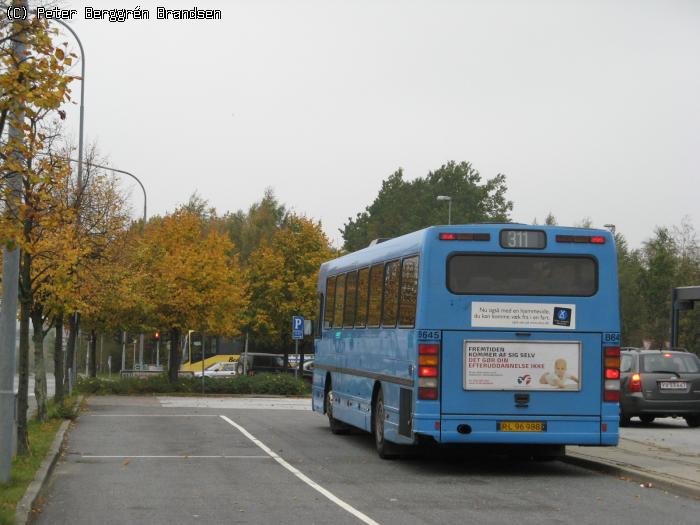 Arriva 8645, Skanderborg St. - Rute 311